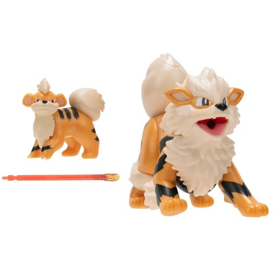 Φιγούρες Jazwares Pokemon Evolution Growlithe & Arcanine image 1