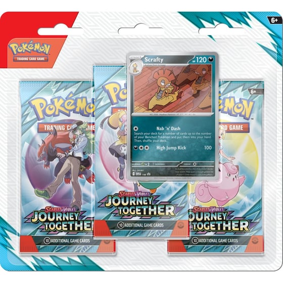Pokémon TCG: Scarlet & Violet - Journey Together 3-Booster Blister image 1