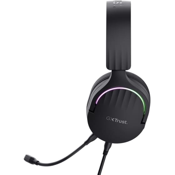 Trust GXT 490 Fayzo Gaming Ενσύρματα Ακουστικά USB με RGB Φωτισμό - Μαύρα image 2