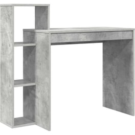 Γραφείο VidaXL από Επεξεργασμένο Ξύλο 100x40x90 cm - Γκρι Σκυροδέματος