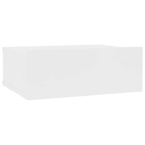 Κομοδίνο Vidaxl Κρεμαστό Από Μοριοσανίδα 40x30x15 cm - Λευκό image 0