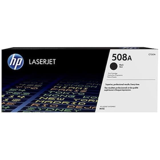 Toner HP 508A CF360A - Black image 0
