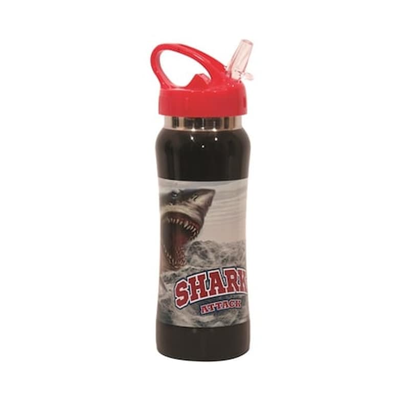 NO FEAR Παγούρι No Fear Stainless Steel 580Ml Animals Shark Attact