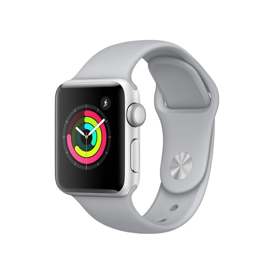 Apple Watch Series 3 38mm Aluminium Silver Sport Band Fog image 0
