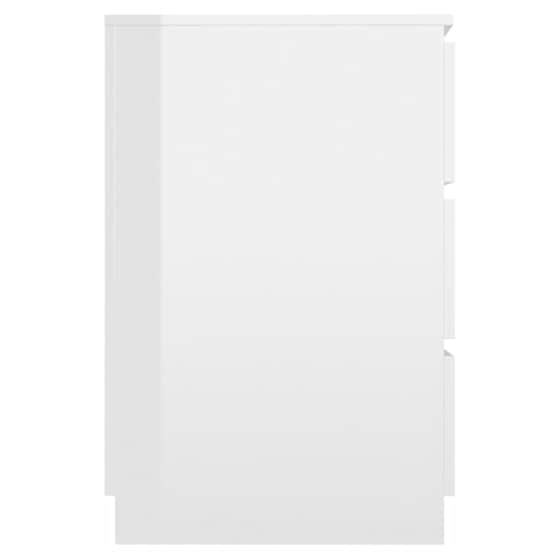 Γραφείο Υπολογιστή VidaXL από Μοριοσανίδα 140x50cm - Λευκό Γυαλιστερό image 3