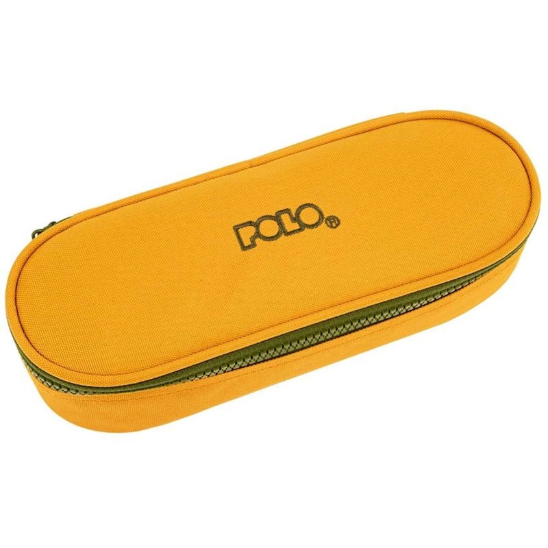 Κασετίνα Οβάλ Polo Box III Mustard/Khaki