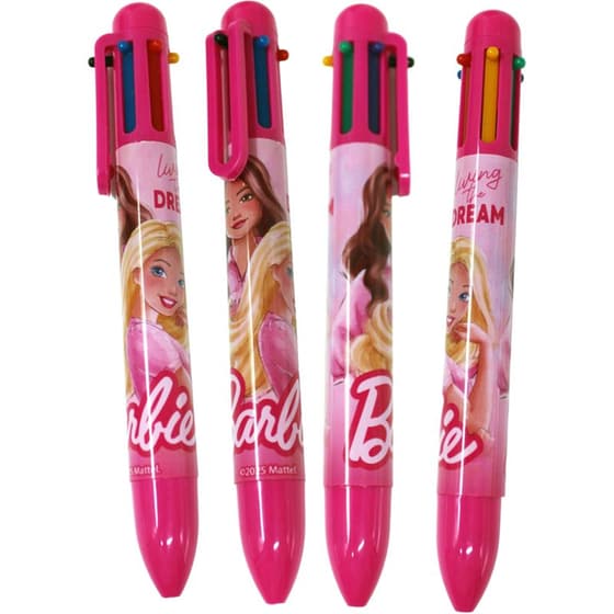 Στυλό Διαρκείας Gim 6 Χρωμάτων Barbie Paints (1 Τεμάχιο) image 0