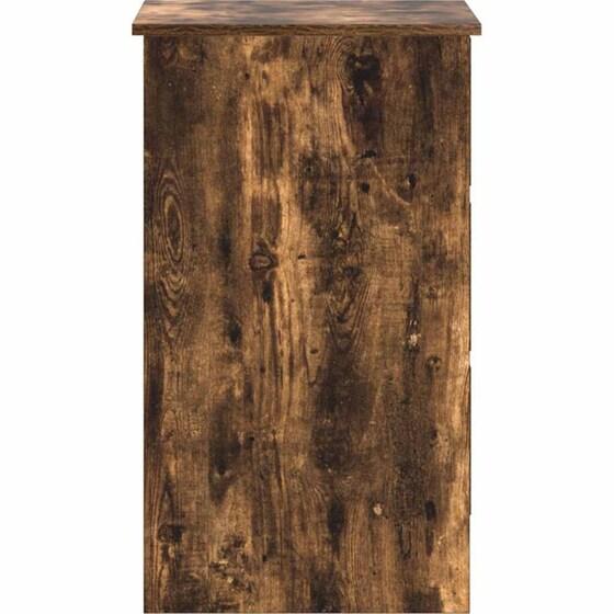 Γραφείο VidaXL από Επεξεργασμένο Ξύλο 90x45x76 cm - Καπνιστή Δρυς image 5