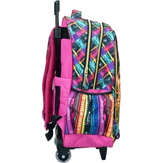 Τσάντα Τρόλεϋ Gim Rainbow High Glitter image 1