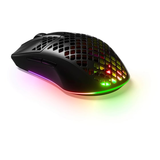 Steelseries Aerox 3 Wireless 2022 Edition Onyx RGB Gaming Ασύρματο Ποντίκι - Μαύρο image 1