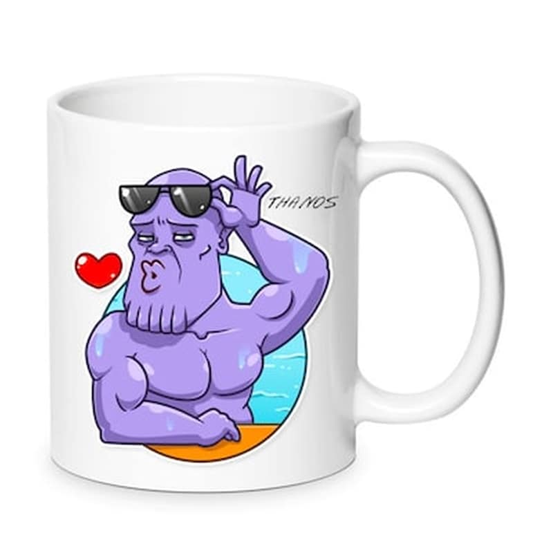 Κούπα Thanos No7 Κεραμική 330 ml - Πολύχρωμο