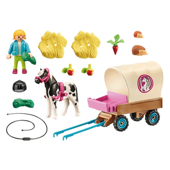 PLAYMOBIL® Country Άμαξα με πόνυ (70998) image 3