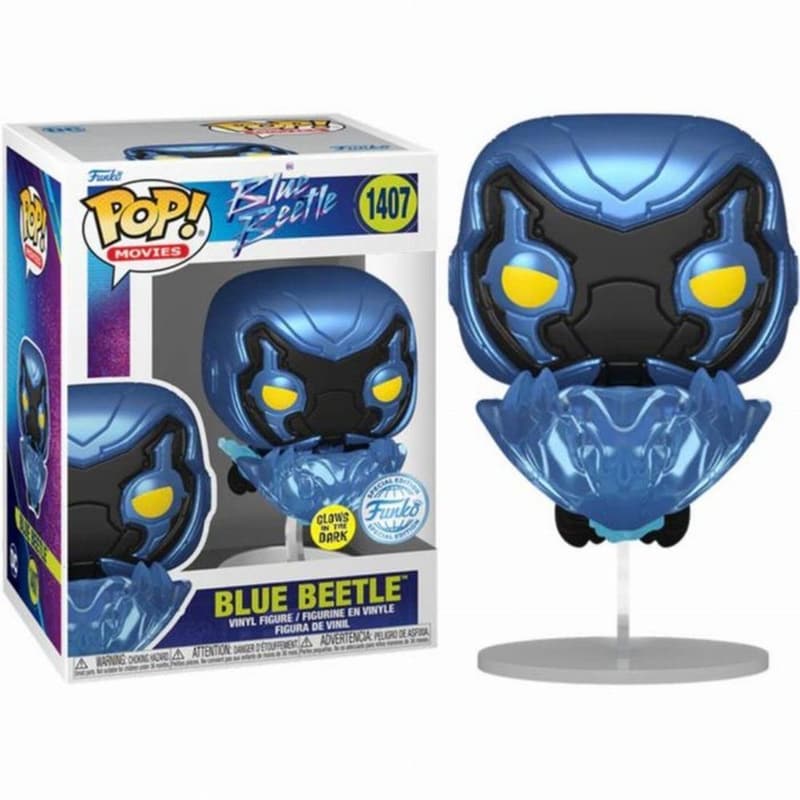 FUNKO Funko Pop! Movies - Blue Beetle - Blue Beetle #1407