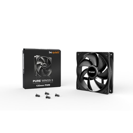Case Fan BE QUIET! Pure Wings 3 BL105 120mm - Μαύρο image 2