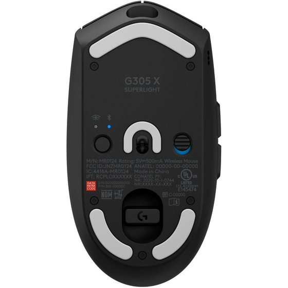 Logitech G305 X Lightspeed Gaming Ασύρματο Ποντίκι - Black image 7