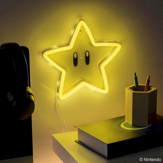 Φωτιστικό Paladone Games: Super Mario - Neon Star image 3