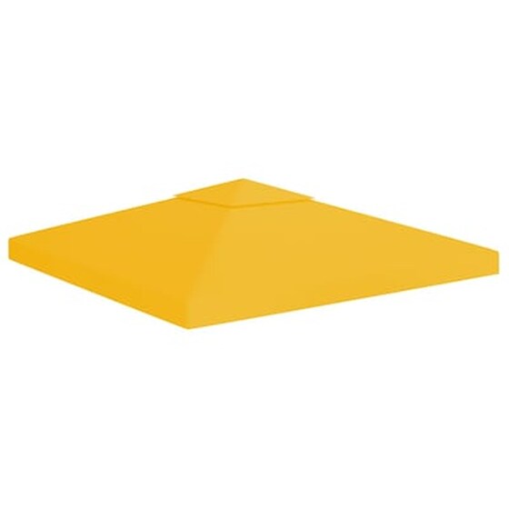 Vidaxl Κάλυμμα Για Κιόσκι 2 Επιπέδων Κίτρινο 3 X 3 Μ. 310 Γρ./μ² image 1