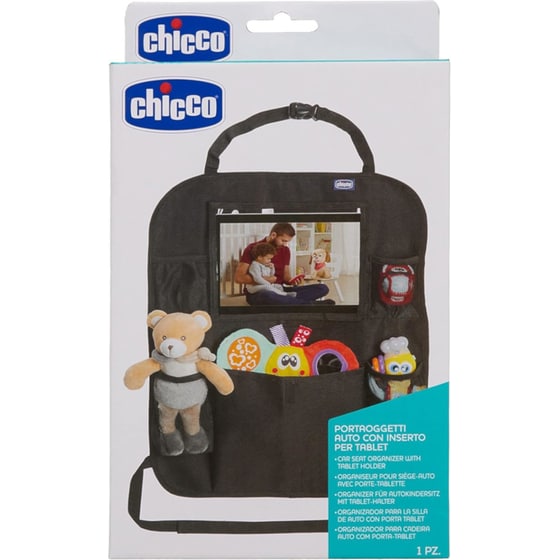 Chicco Θήκη Οργάνωσης Καθίσματος Αυτοκινήτου με Θέση για iPad & Tablet Μαύρη image 1