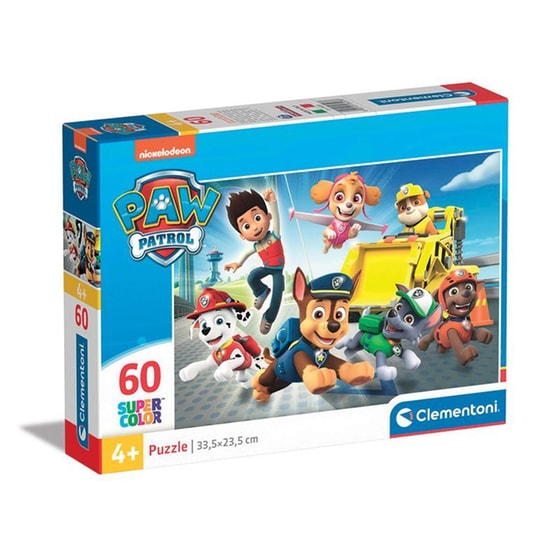 Παιδικό Παζλ Clementoni Super Color Nickelodeon Paw Patrol (60 Κομμάτια) image 0