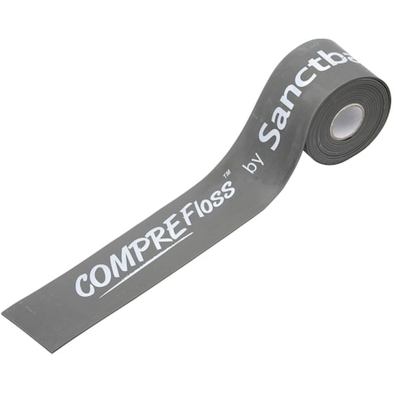 Λάστιχο Γυμναστικής Sanctband Floss Band Πολύ Σκληρό - Γκρι image 0