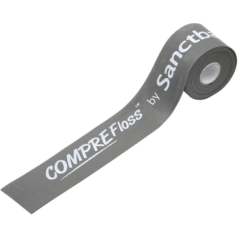 AMILA Λάστιχο Γυμναστικής Sanctband Floss Band Πολύ Σκληρό - Γκρι