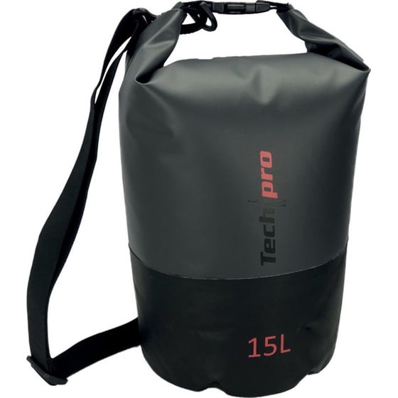 Αδιάβροχη Τσάντα Παραλίας Tech-Pro Dry Sack 15L Γκρι image 0