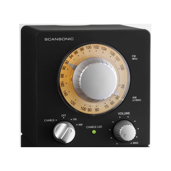 RADIO SCANSONIC P2501 BLK image 1