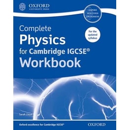 Complete Physics for Cambridge IGCSE Workbook