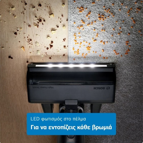 BOSCH Flexxo 28VMAX BCH4SM28 25.2 V 0.4 L Μπλε Σκούπα Stick image 5