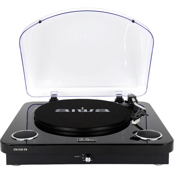 Πικάπ Aiwa GBTUR-120BK Με Ενσωματωμένα Ηχεία - Μαύρο image 0