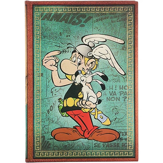 Σημειωματάριο Paperblanks Midi Ριγέ Asterix The Gaul image 0