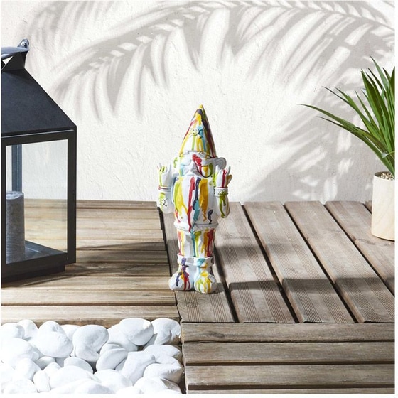 Διακοσμητικός Νάνος Home Deco Factory  Πολυρητίνης Hd0015 13.5x12x33 cm - Πολύχρωμος image 3