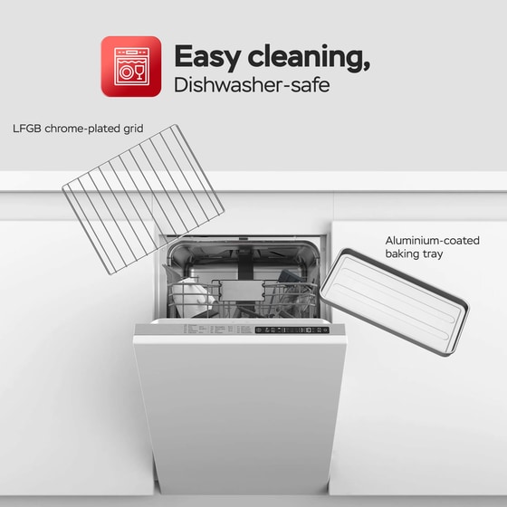 TURBOTRONIC TT-EV14 14 Lt Μαύρο Ηλεκτρικό Φουρνάκι image 10