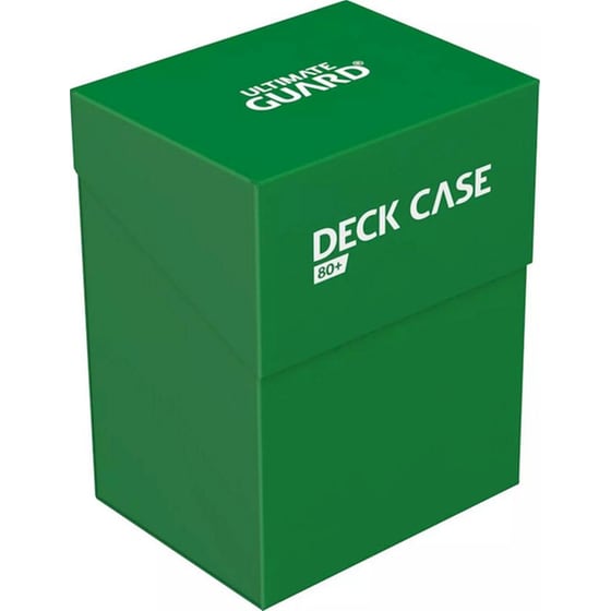 Ultimate Guard Deck Case 80+ Standard Size Green image 0