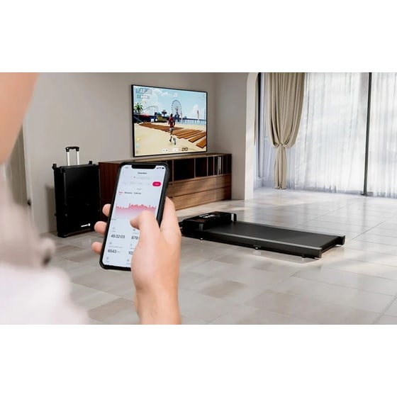 DEERUN Walking Pad Z20 Ηλεκτρικός Διάδρομος Γυμναστικής Μαύρο image 5
