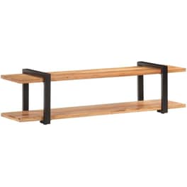 Έπιπλο Τηλεόρασης VidaXL από Ξύλο 160x40x40cm - Καφέ/Μαύρο