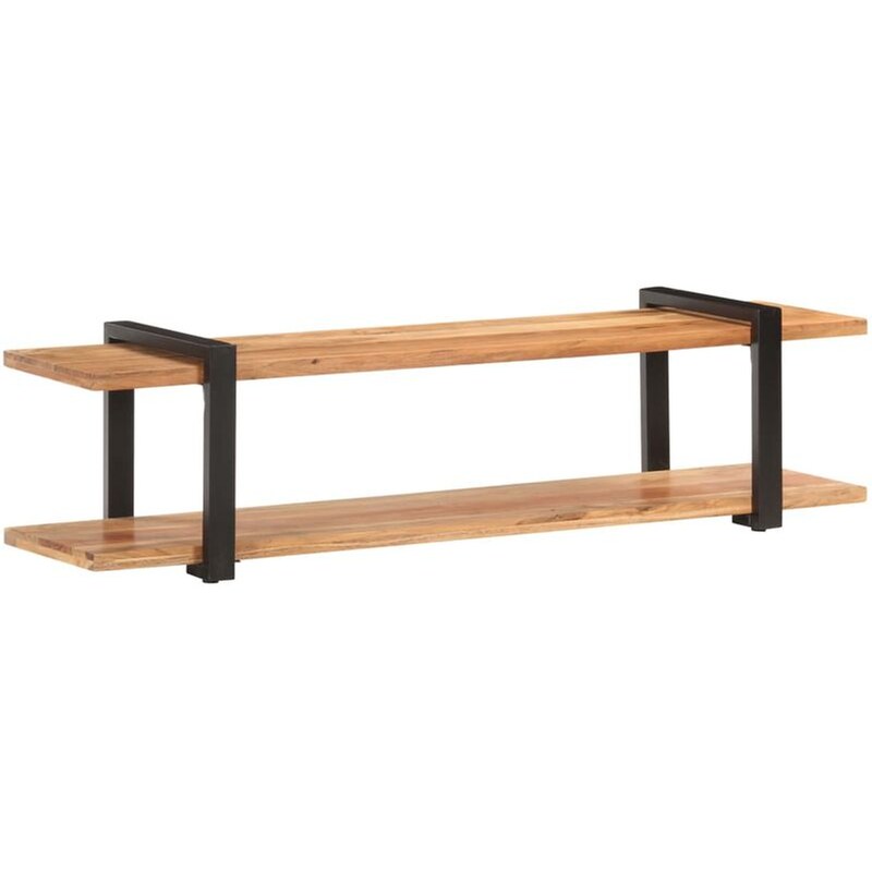 VIDAXL Έπιπλο Τηλεόρασης VidaXL από Ξύλο 160x40x40cm - Καφέ/Μαύρο