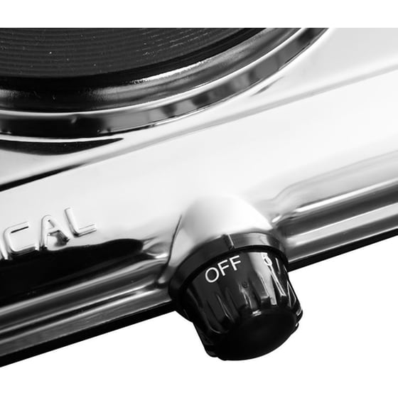 LEXICAL LHP-2704 2200 W Επιτραπέζια Εστία  Ασημί image 3