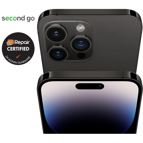 Μεταχειρισμένο Apple iPhone 14 Pro 512GB Space Black second go Certified by iRepair image 6