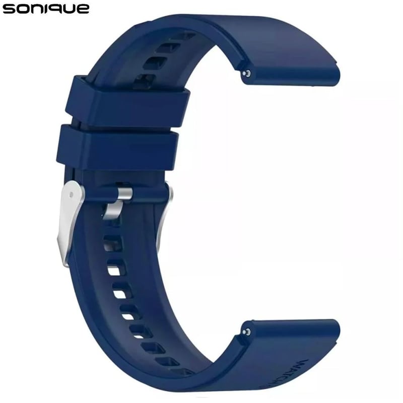 Λουράκι Sonique Smooth Band για Universal 22mm - Dark Blue