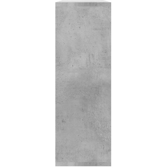 Ραφιέρα VidaXL από Μοριοσανίδα 104x20x58.5 cm - Γκρι image 4