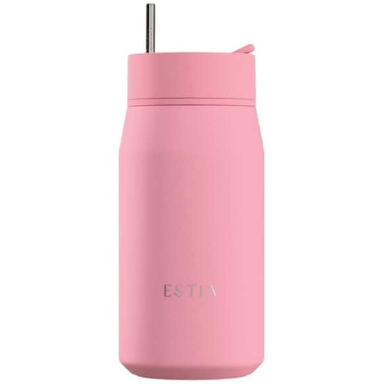 Μπουκάλι Θερμός Estia Lens Save The Aegean Rose με Καλαμάκι 360 ml image 0