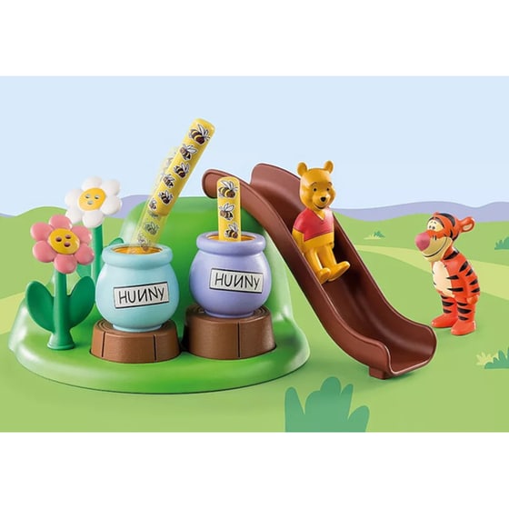 PLAYMOBIL® 1·2·3 Ο Γουίνι και ο Τίγρης στον Μελισσόκηπο (71317) image 1