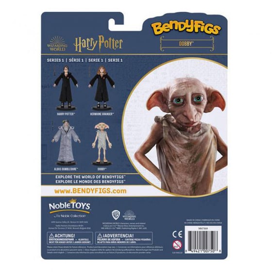 The Noble Collection Harry Potter Φιγούρα Dobby Bendyfig image 3
