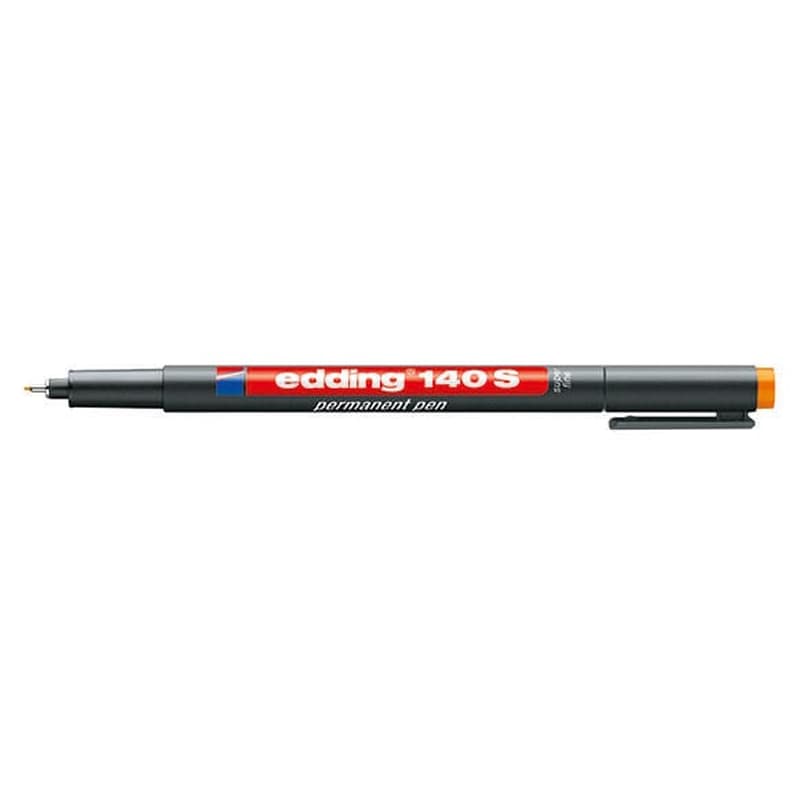 EDDING Μαρκαδόρος Ανεξίτηλος Edding 140 S Πορτοκαλί 0.3 mm