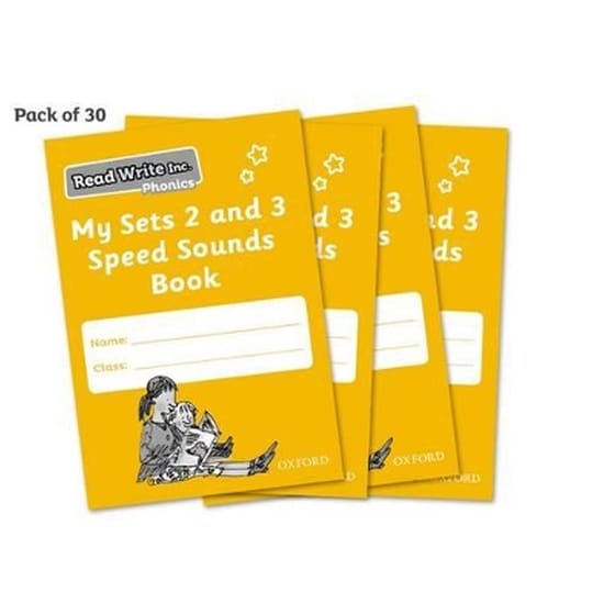 Read Write Inc. Phonics: My Sets 2 and 3 Speed Sounds Book (Pack of 30) image 0