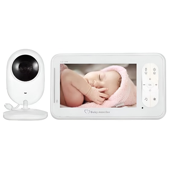 Baby Monitor Cb-920 321056 Κάμερας & Ήχου 3.2" - Λευκό image 0