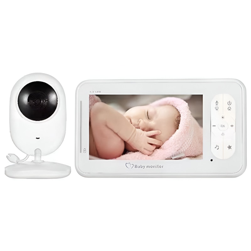 OEM Baby Monitor Cb-920 321056 Κάμερας Ήχου 3.2 - Λευκό