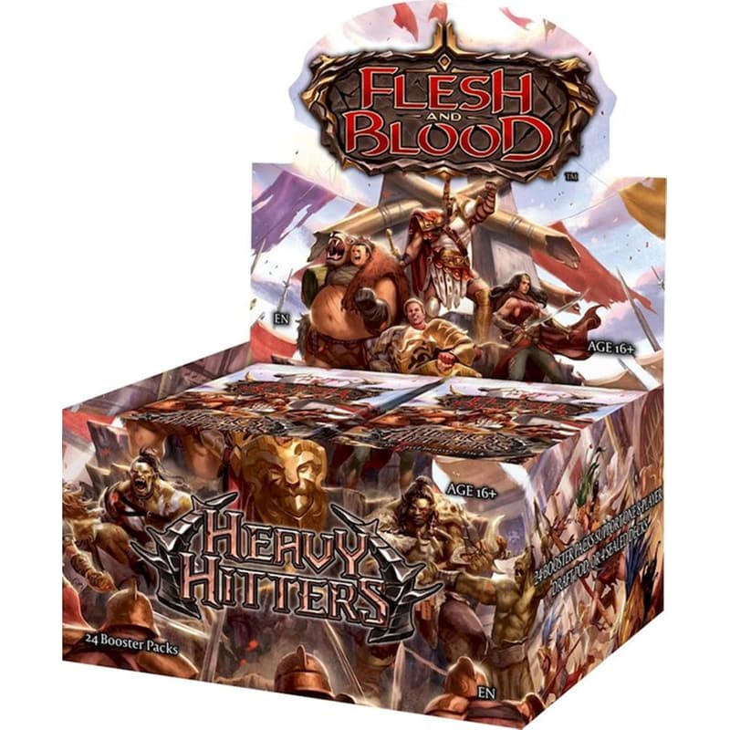 Flesh And Blood Tcg – Heavy Hitters Booster Box (24 Packs)