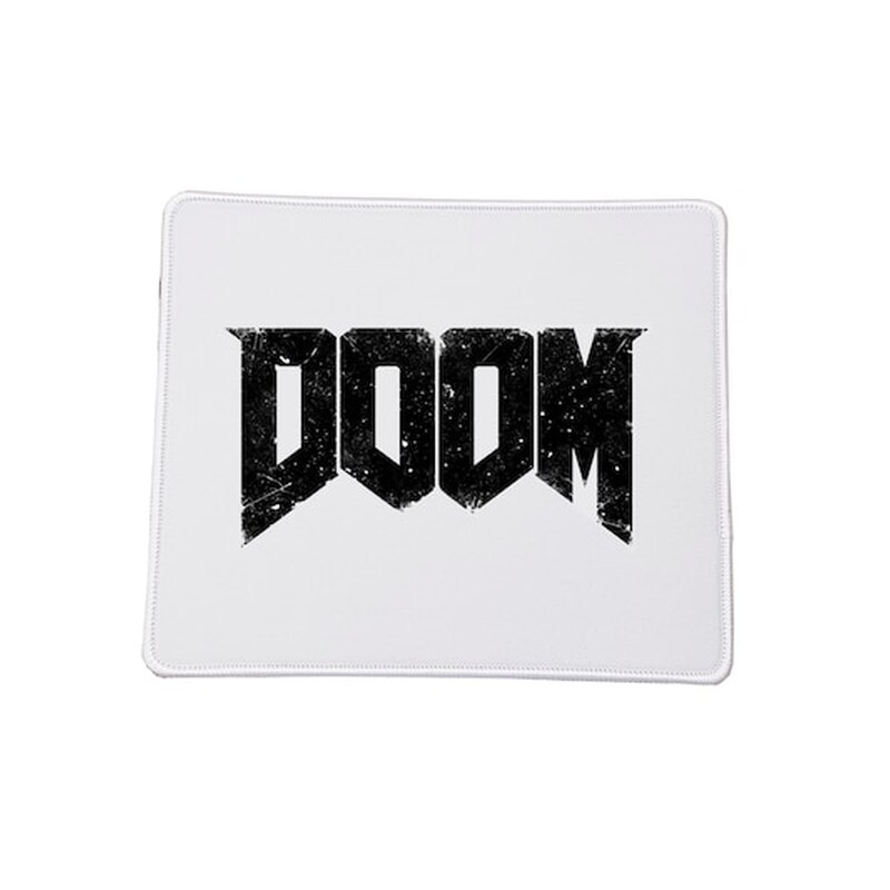 OEM Mousepad Doom No4 Βάση Για Το Ποντίκι Ορθογώνιο 23x20cm Ποιοτικού Υλικού Αντοχής